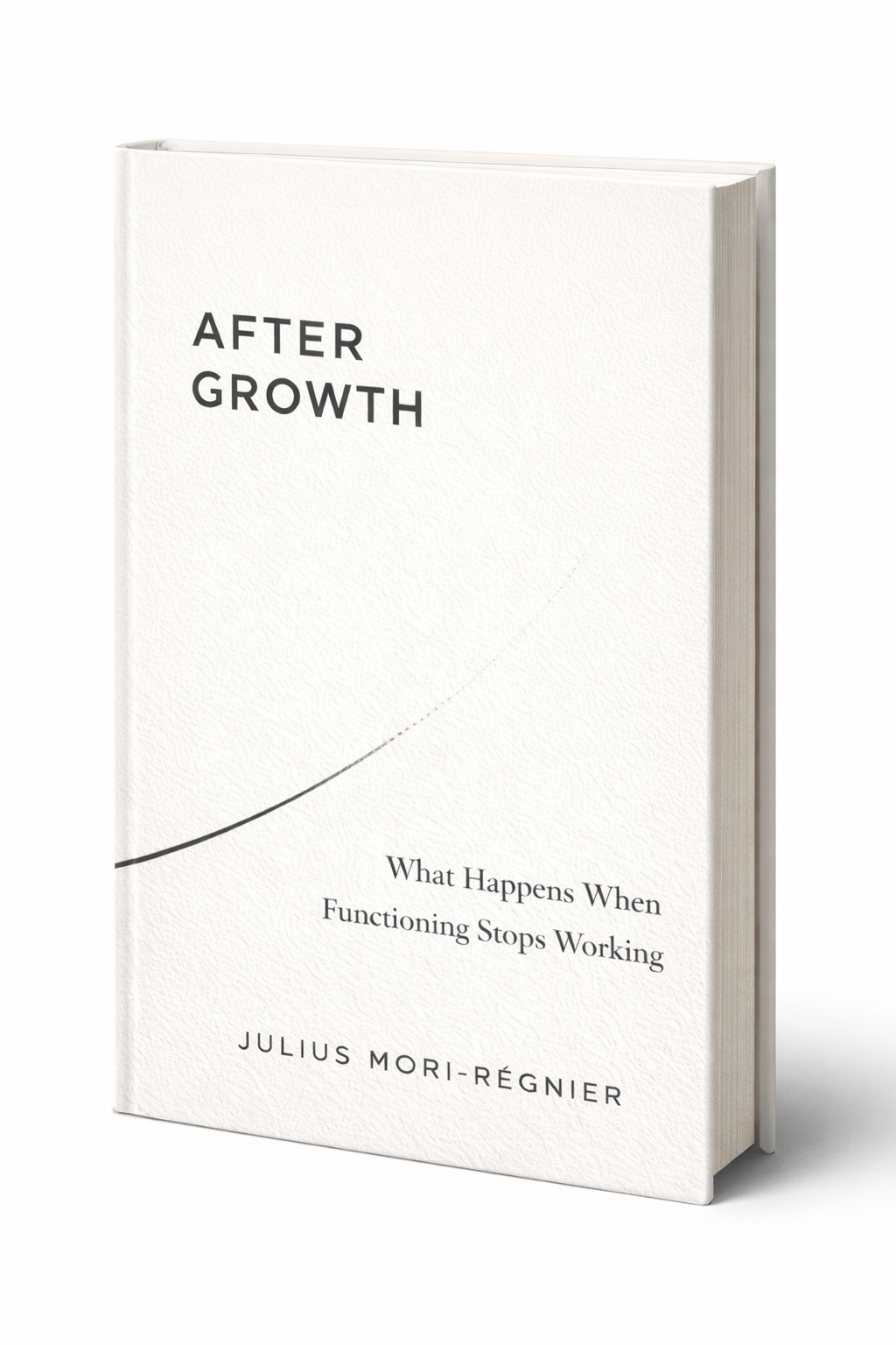 Prototype cover of the Aftergrowth book.